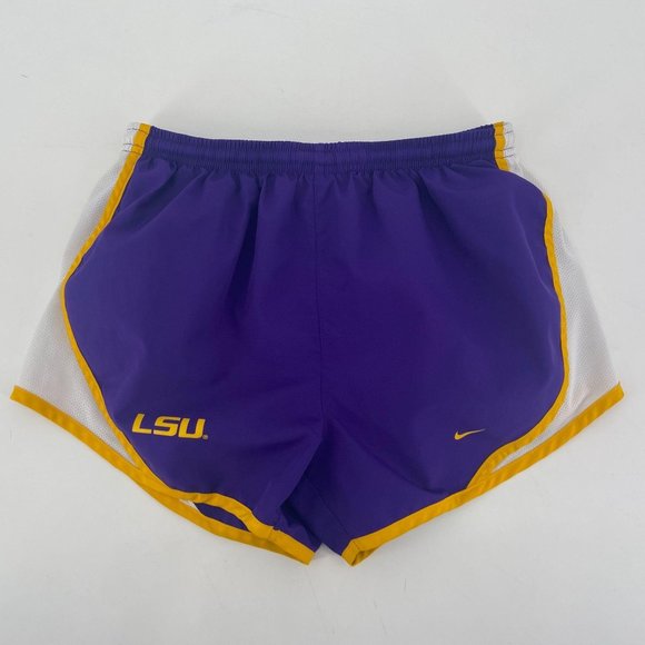 Nike Pants - Nike Fit Dry LSU Purple Running Short Womens Med